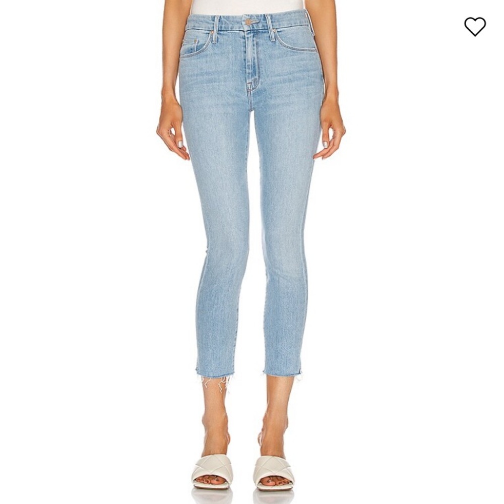 Mother Jeans “The Looker Ankle Snippet” in Color Zapped, Size 25.
